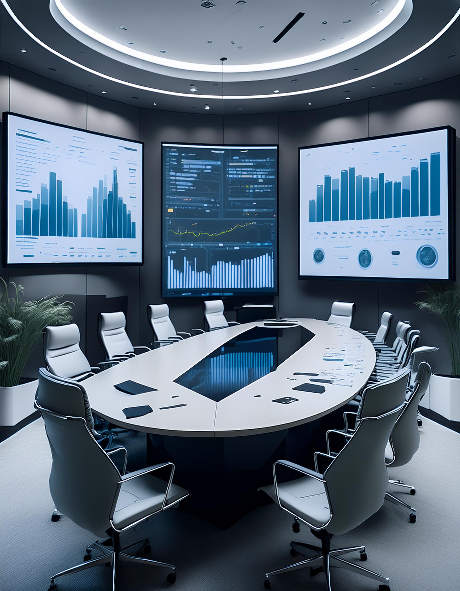 Eleganter Konferenzraum